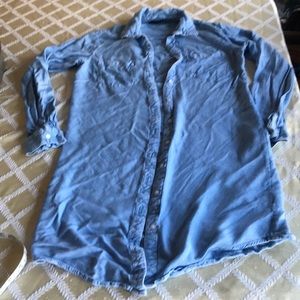 Rayon denim dress S super soft